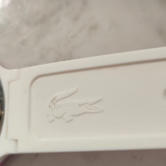 IZOD Lacoste Pink Stripe Wristwatch